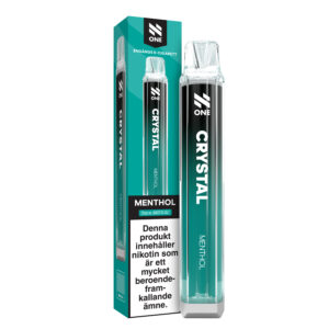 N-One Crystal Mesh - Menthol (20 mg, Engångs vape)