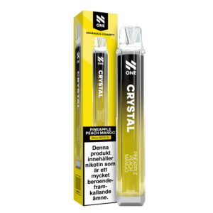 N-One Crystal Mesh - Pineapple Peach Mango (20 mg, Engångs vape)