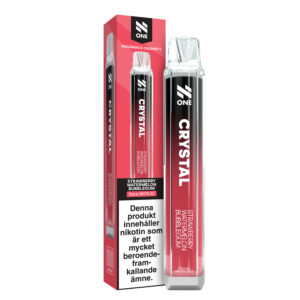 N-One Crystal Mesh - Strawberry Watermelon Bubblegum (20 mg, Engångs vape)