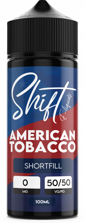 Shift Shortfill 100ml American Tobacco