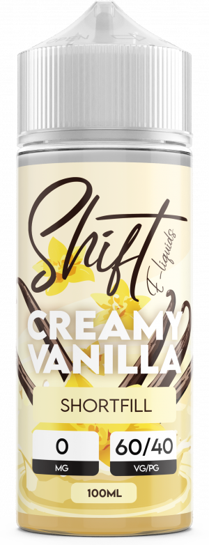 Shift Shortfill 100ml Creamy Vanilla