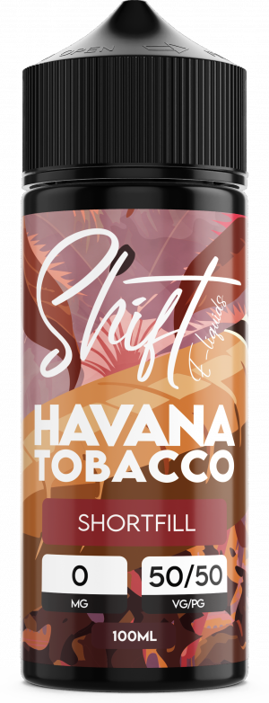 Shift Shortfill 100ml Havana Tobacco