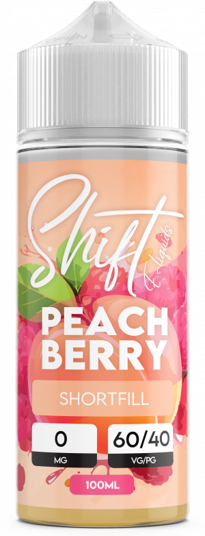 Shift Shortfill 100ml Peach Berry