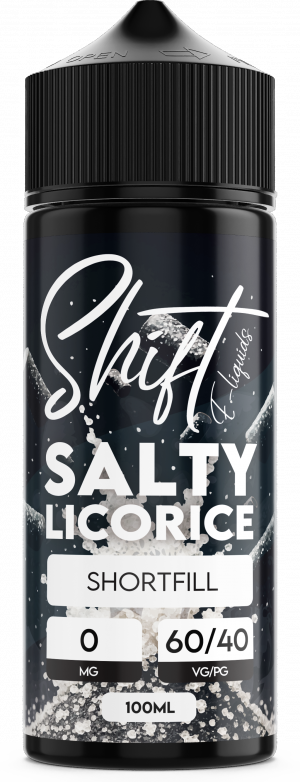 Shift Shortfill 100ml Salty Licorice