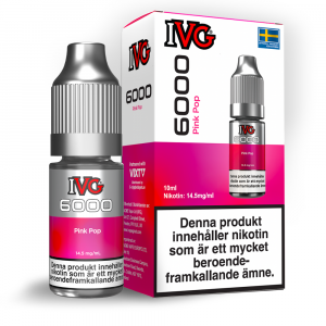 IVG 6000 Salts - Pink Pop (10 ml, 14,5 mg, Nikotinsalt)