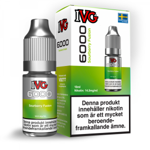 IVG 6000 Salts - Sourberry Fusion (10 ml, 14,5 mg, Nikotinsalt)