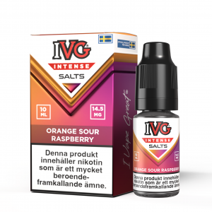 IVG Salts - Orange Sour Raspberry (10 ml, 14,5 mg, Nikotinsalt)