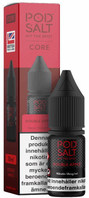 Pod Salt Core - Double Apple (10 ml, 14 mg, Nikotinsalt)