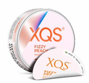 XQS – Fizzy Peach Strong – Slim (8 mg portion)