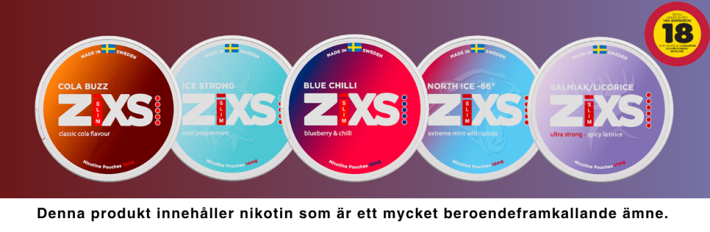 ZIXS banner webb nikotinpåsar