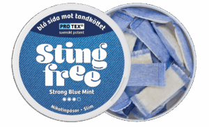 Stingfree - Strong Blue Mint - Slim (6,6 mg/portion)