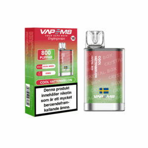 VapeM8 Crystal Box Dual Mesh - Cool Vattenmelon (20 mg, Disposable)