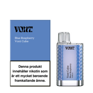 Vont Cube - Blue Raspberry (14 mg, Engångs vape)