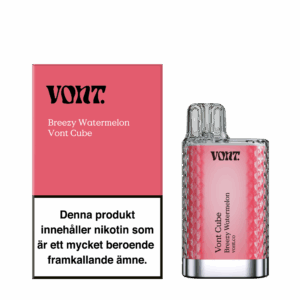 Vont Cube - Breezy Watermelon (14 mg, Engångs vape)