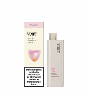 Vont Art - Strawberry (20 mg, Engångs vape)
