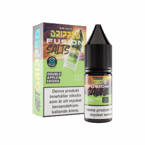 Dripped Fusion Salts - Double Apple Shisha (10 ml, 14,5 mg Nikotinsalt)