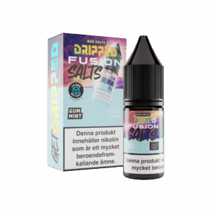 Dripped Fusion Salts - Gum Mint (10 ml, 14,5 mg Nikotinsalt)