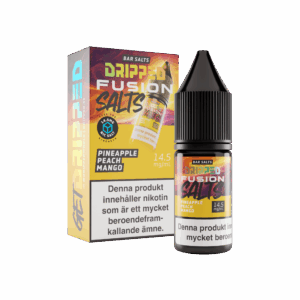 Dripped Fusion Salts - Pineapple Peach Mango (10 ml, 14,5 mg Nikotinsalt)