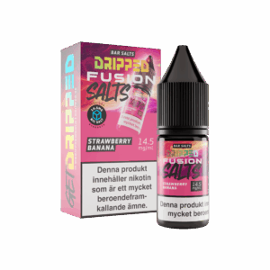 Dripped Fusion Salts - Strawberry Banana (10 ml, 14,5 mg Nikotinsalt)