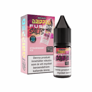 Dripped Fusion Salts - Strawberry Ice (10 ml, 14,5 mg Nikotinsalt)