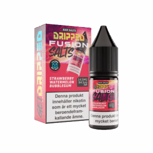 Dripped Fusion Salts - Strawberry Watermelon Bubblegum (10 ml, 14,5 mg Nikotinsalt)