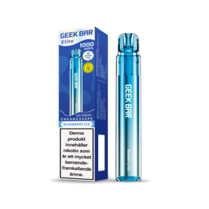 GEEK BAR Elite 1000 - Blueberry Ice (20 mg, Engångs vape)