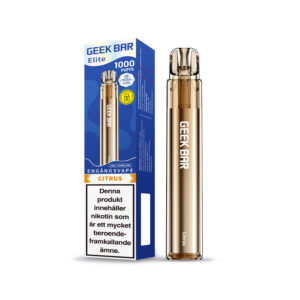 GEEK BAR Elite 1000 - Citrus (20 mg, Engångs vape)