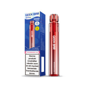 GEEK BAR Elite 1000 - Strawberry Ice (20 mg, Engångs vape)