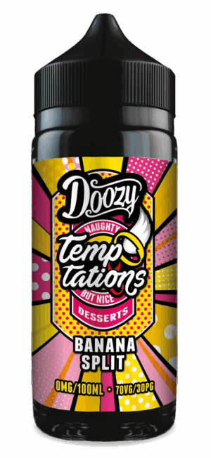 Doozy Temptations - Banana Split (100 ml, Shortfill)