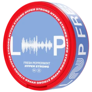 Loop - Fresh Peppermint Hyper Strong - Slim (14,8 mg-portion)