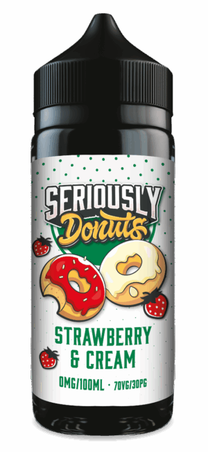 Seriously Donuts - Strawberry & Cream (100 ml, Shortfill)