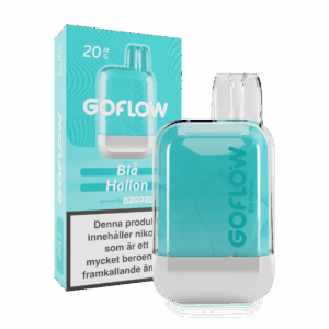 GoFlow - Blå Hallon (20 mg, Engångs vape)