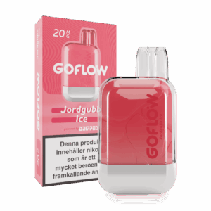 GoFlow - Jordgubb Ice (20 mg, Engångs vape)
