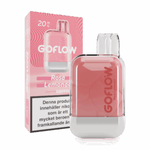 GoFlow - Rosa Lemonad (20 mg, Engångs vape)