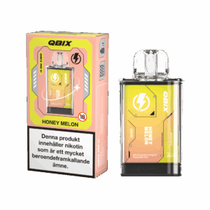 QBIX Pod - Honey Melon (14-mg, Engångspod)
