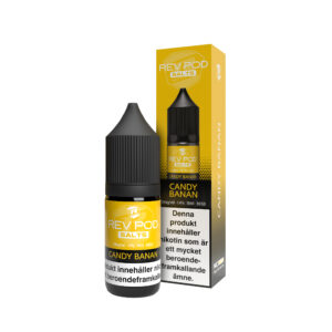 Rev Pod Salts - Candy Banan (10 ml, 14 mg Nikotinsalt)