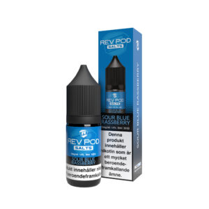Rev Pod Salts - Sour Blue Raspberry (10 ml, 14 mg Nikotinsalt)