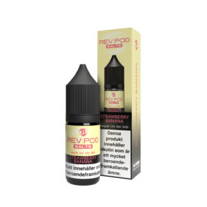 Rev Pod Salts - Strawberry Banana (10 ml, 14 mg Nikotinsalt)