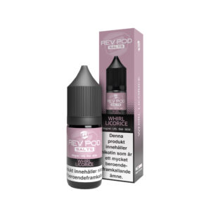 Rev Pod Salts - Whirl Liquorice (10 ml, 14 mg Nikotinsalt)
