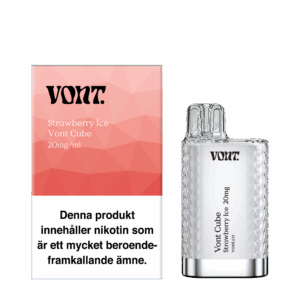 Vont Cube - Strawberry Ice (20 mg, Engångs vape)