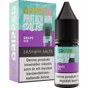 Panther Bar Salts - Grape Ice (10 ml, 14,5 mg Nikotinsalt)