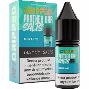 Panther Bar Salts - Menthol (10 ml, 14,5 mg Nikotinsalt)