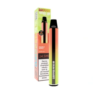 Panther Bar – Double Apple disposable vape by Dripped, 20 mg nicotine, 2 ml capacity, 1 piece.