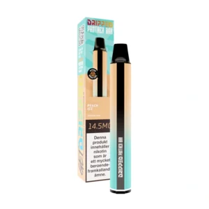 Panther Bar Peach Ice disposable vape, 2 ml, nicotine 20 mg, by Dripped, 1 piece