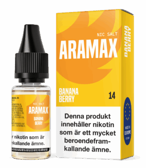 Aramax Salt - Banana Berry (10 ml, 14 mg Nikotinsalt)