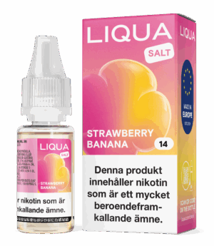 Liqua Salt - Strawberry Banana (10 ml, 14 mg Nikotinsalt)