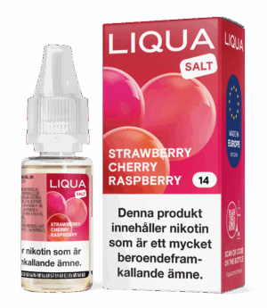Liqua Salt - Strawberry Cherry Raspberry (10 ml, 14 mg Nikotinsalt)