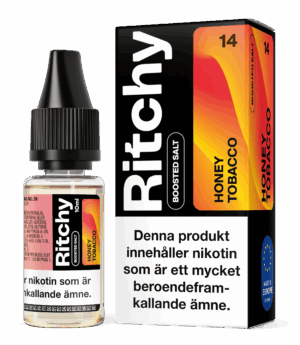Ritchy Salt - Honey Tobacco (10 ml, 14 mg Nikotinsalt)