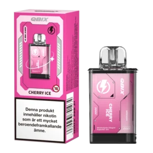QBIX Pod Cherry Ice prefilled pod, 2 ml, 14 mg nicotine, 1 pack, QBIX