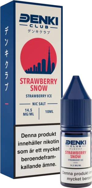 Denki Club - Strawberry Snow (Strawberry Ice) (10 ml, 14,5 mg Nikotinsalt) Catalog image